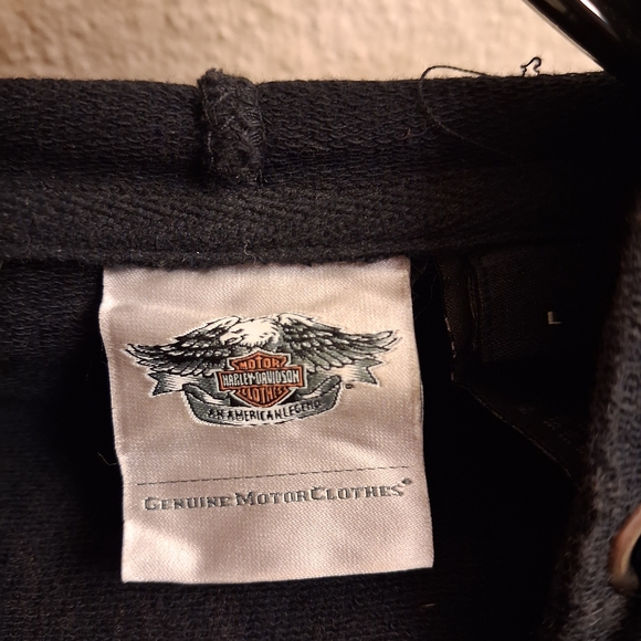 Harley-Davidson Black Graphic Hoodie - Picture 6 of 7